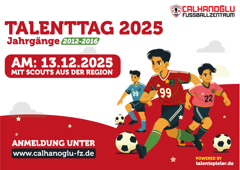 Ankündigung zum Talenttag vom 13. Dezember 2025